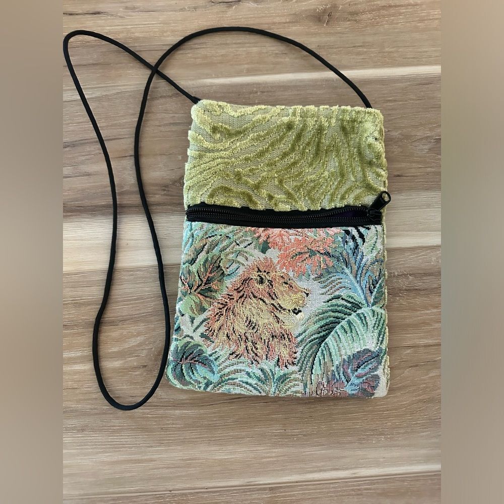 Vintage Studio Sauvageau Tapestry Purse